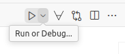 Run Debug Button